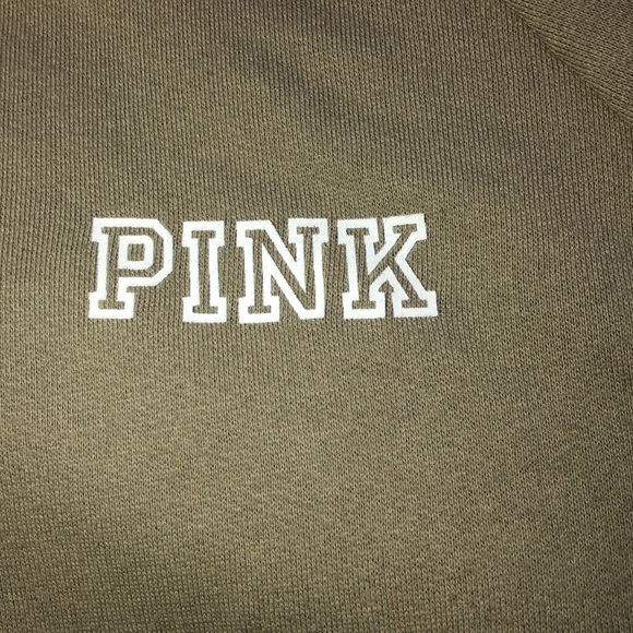 Army green VS PINK sweatshirt - Picture 3 of 5